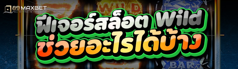 ฟีเจอร์สล็อต Wild ช่วยอะไรได้บ้าง